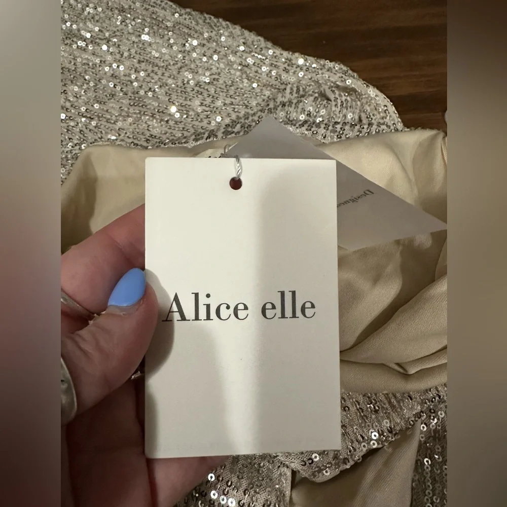 NWT sequin Alice Elle dress size 14 - Picture 6 of 12
